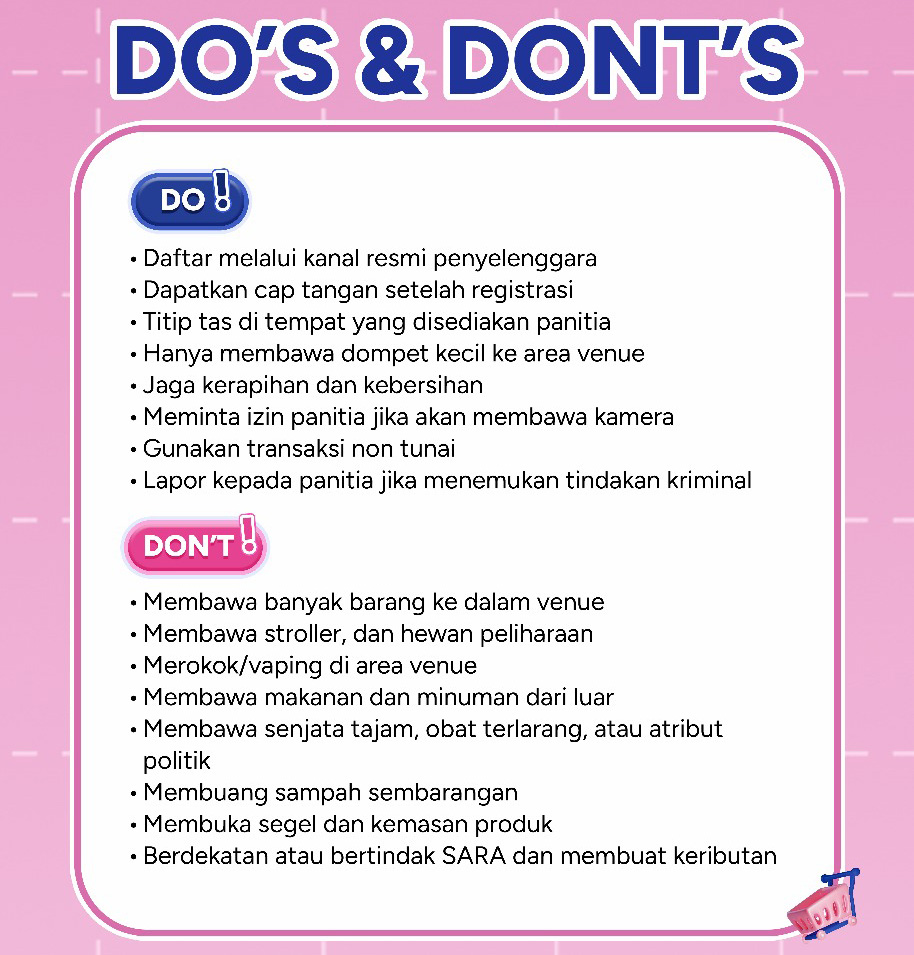 Do's and Don'ts - Makeupuccino Warehouse Sale 2.0